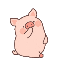 tiffanyngan7de8 piggy lulu toyzeroplus lulu the piggy Sticker