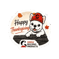 Thanksgiving Sticker by Ginza Building Products