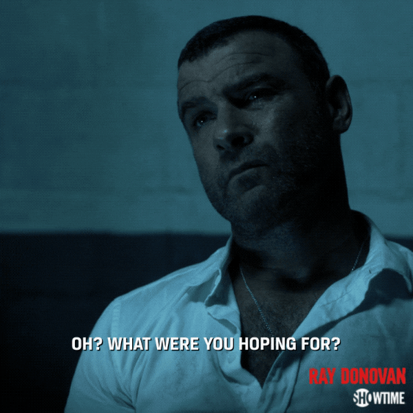 what were you hoping for GIF by Ray Donovan