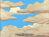 the simpsons text GIF