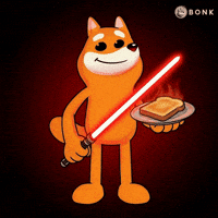 Bread Lightsaber GIF by BONK