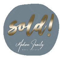ModernFamilyRealEstate real estate realtor sold realty Sticker