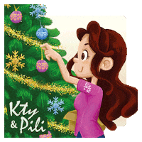 Christmas Santa Sticker by Kty&Pili