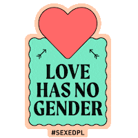 Gender Love Sticker by SEXED.PL