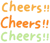 Cheers 慶祝 Sticker