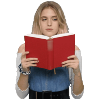 Book Read Sticker by funk