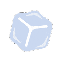Ice Cube Illustration Sticker by bboxforkids