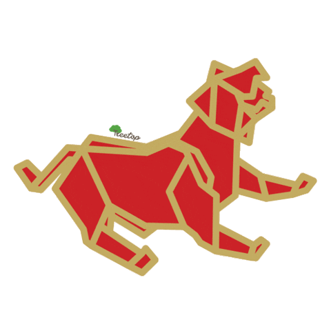 Chinese New Year Tiger Sticker by Life In Treetop