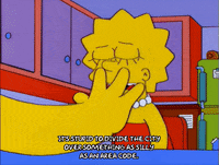 lisa simpson city GIF