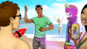 Summer Fainting GIF by Voodoo Ranger