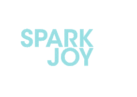 Spark Joy Sticker by Tidy Moose