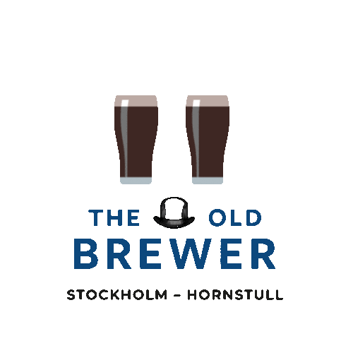 Old Brewer Stockholm Sticker by The Old Brewer