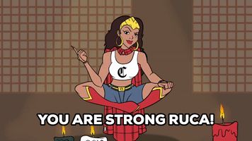 You are strong, Ruca!