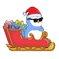 Merry Christmas Sticker by Pudgy Penguins