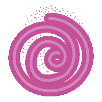 Loop Circle Sticker