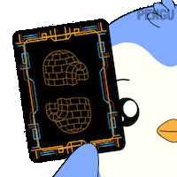 The Joker Penguin Sticker by Pudgy Penguins