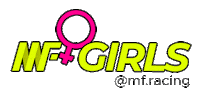 Mfwoman Sticker by MF Racing