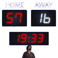 16 Away Sticker