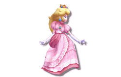 Super Mario Peach Sticker