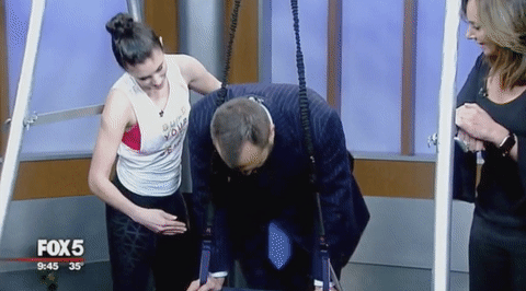 greg kelly workout GIF by Good Day New York