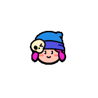 Happy Girl Sticker by Squad Busters