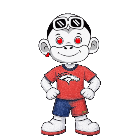 Good Vibes White Monkey Sticker by Zhot