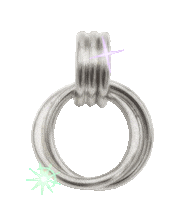 jewelry piercing Sticker by Justine Clenquet