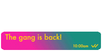 Gang Wendy Sticker by NETFLIX