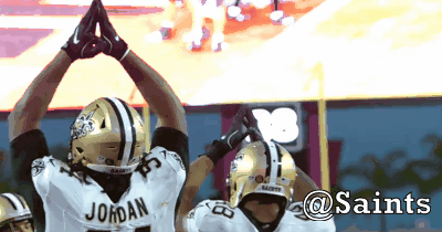 saints football nfl GIF by New Orleans Saints