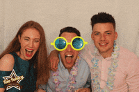 tomfoolerybooth fun birthday photobooth props GIF