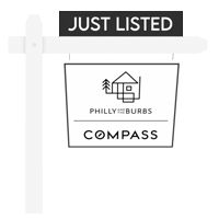 Philly Compass Sticker by Philly and the Burbs