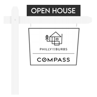 Philly Compass Sticker by Philly and the Burbs