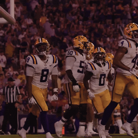 College Football GIF by LSU Tigers