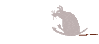 Tanjais dog poop butt Sticker