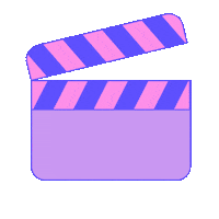 flabarcellosart movie action claquete cinefilos Sticker