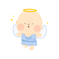 Baby Angel Sticker