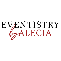 eventistrybyalecia eba eventistrybyalecia eventistry alecia may Sticker