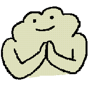 Fly Frog Sticker