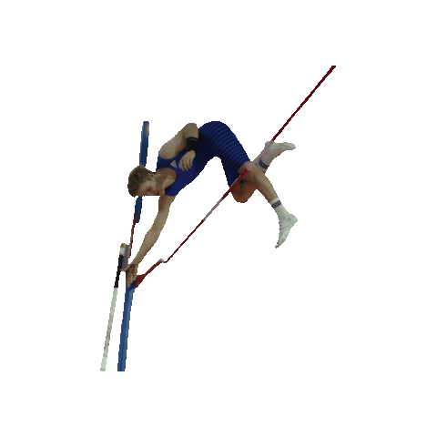 Pole Vault Spirit Sticker by Gill Athletics