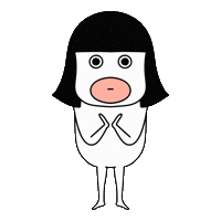 Girl Hands Sticker