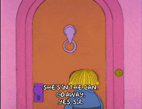 leaving homer simpson GIF
