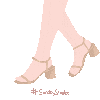 sundaystaples shoes sunday ootd heels Sticker