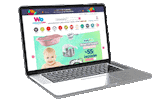 Welcomebaby wb welcome baby anne bebek welcomebaby Sticker