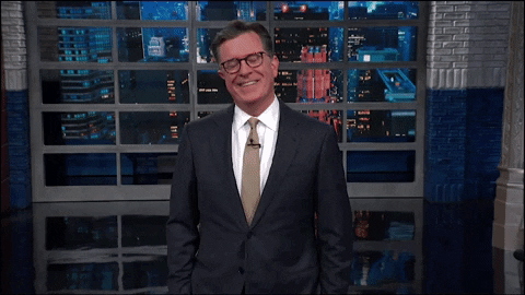 Stephen Colbert Eyebrow GIF by The Late Show With Stephen Colbert