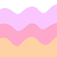 Mugamugamuga pink waves lines forms GIF