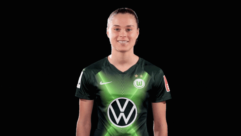 Happy Ewa Pajor GIF by VfL Wolfsburg