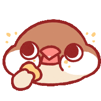 Eat Sticker by Dream Hugo