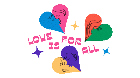 Unity Love Sticker by PANTAY