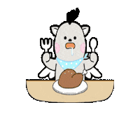 Hungry Baby Sticker by vank