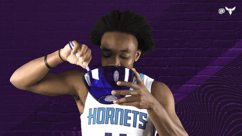 Devonte Graham Sport GIF by Charlotte Hornets